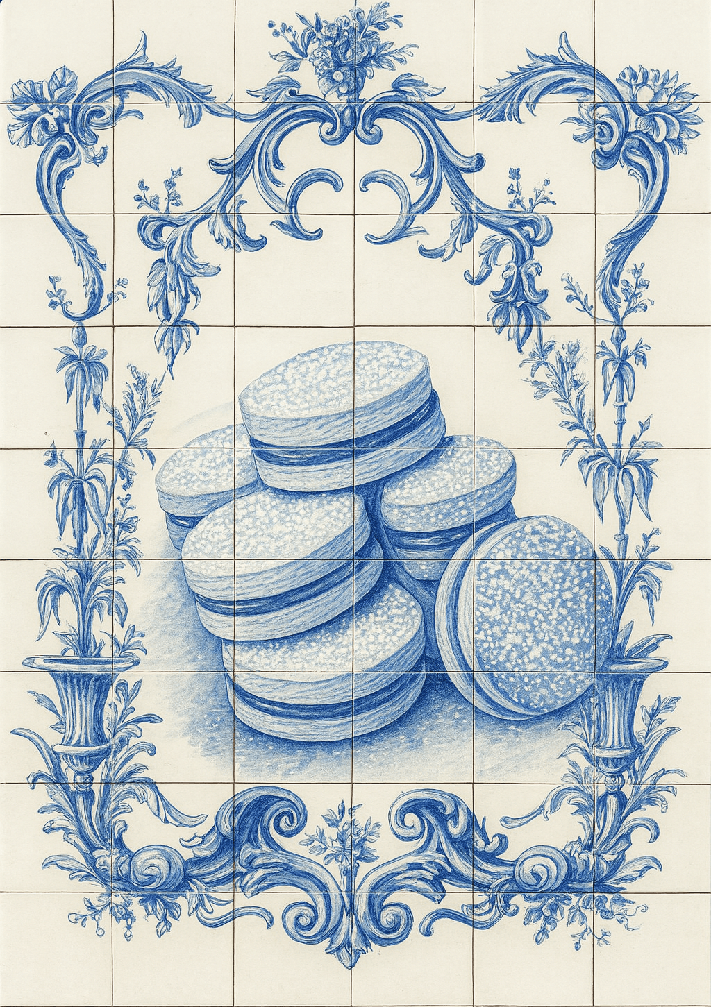 Repartidor con bolsa de Azulejos de Maíz